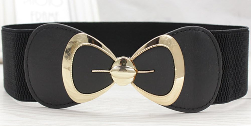 Women's Adjustable Waist Belt with Decorative Buckle view 2