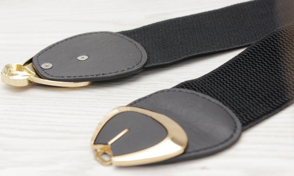 Women's Adjustable Waist Belt with Decorative Buckle view 4