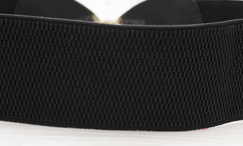 Women's Adjustable Waist Belt with Decorative Buckle view 5