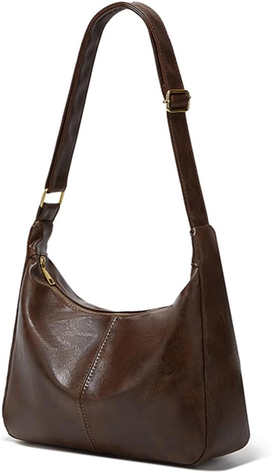 Slouchy Hobo Bags for Women Leather Shoulder Bag Everyday Purse
