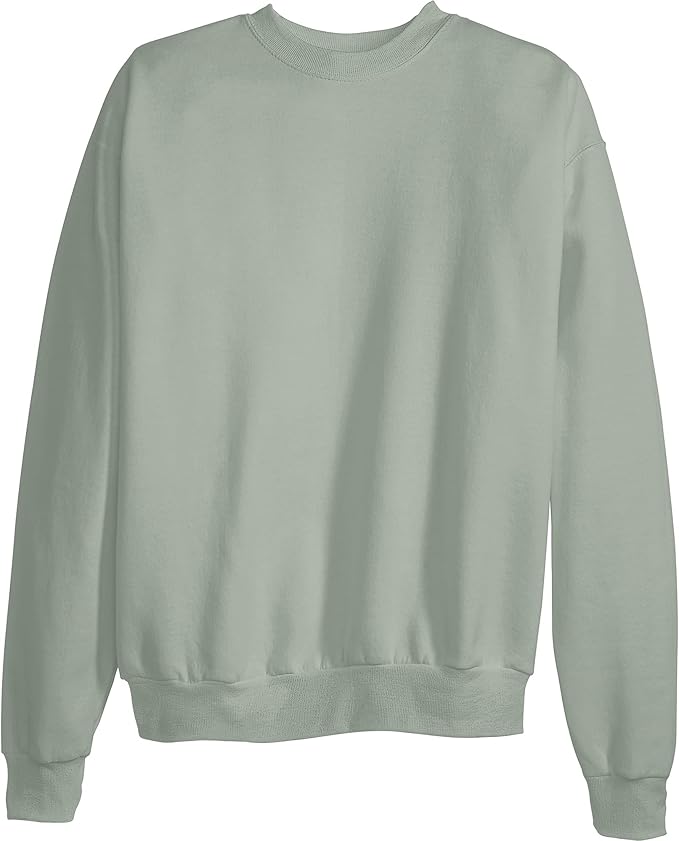 Men's EcoSmart Fleece Pullover Crewneck Sweatshirt view 4