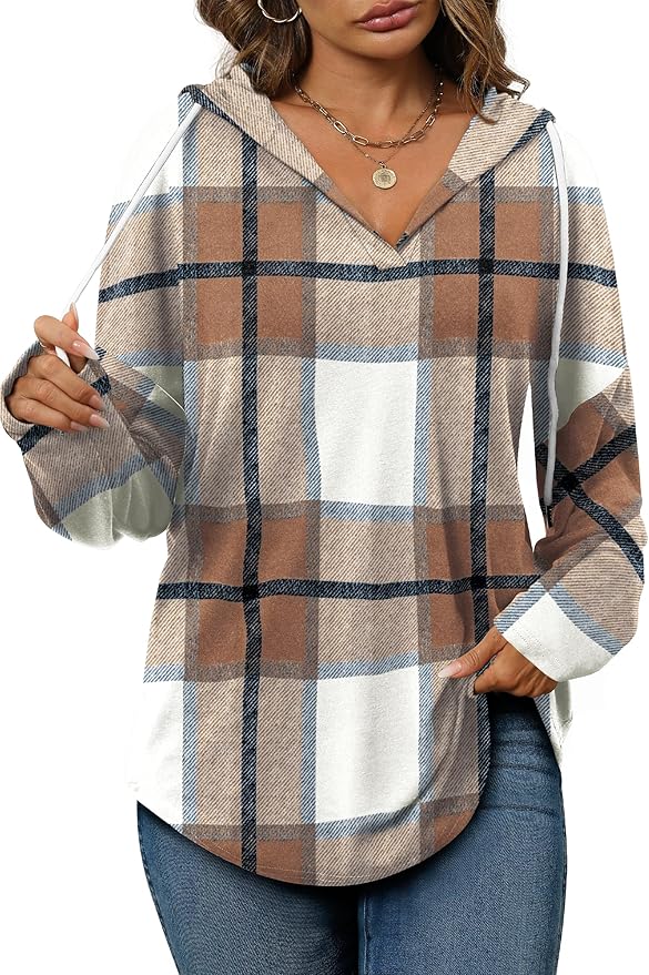 Womens Fashion Tops Hoodies Pullover Oversized Sweatshirts view 2